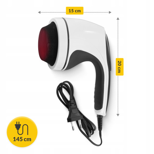 Масажна подушка  4FIZJO Body Shaping 4 в 1 White - фото №2